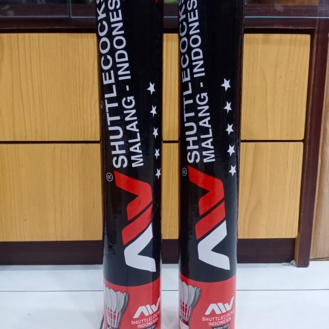 Shuttlecock / Bola Badminton / Bola Raket AW hitam dan AW Silver