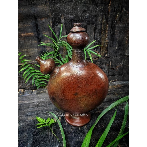 KENDI PIPIH 3L / KENDI GEPENG / KENDI TANAH LIAT / KENDI GERABAH / KENDI HIAS / KENDI MINUM