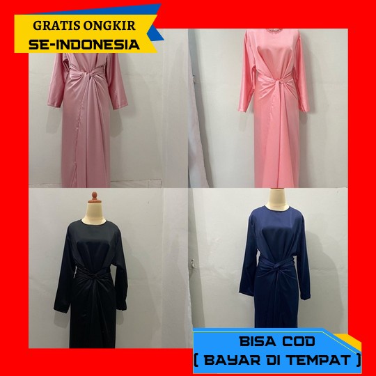 Dress Wanita Mewah Elegant Kekinian Terbaru 2022 Viral Tiktok Gamis Remaja Perempuan Masa Kini Ala S