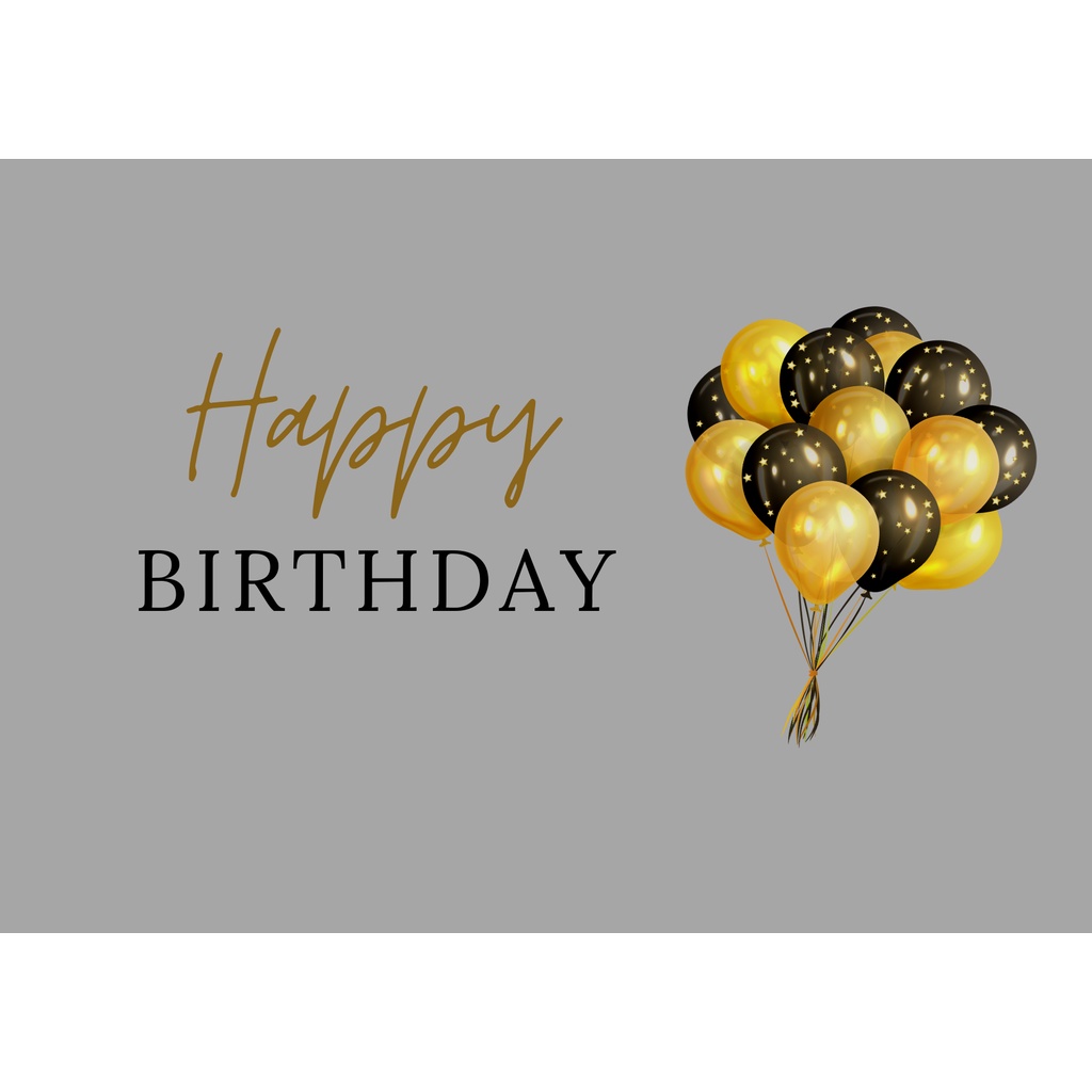 KARTU UCAPAN/GREETING CARD/GIFT CARD HAPPY BIRTHDAY