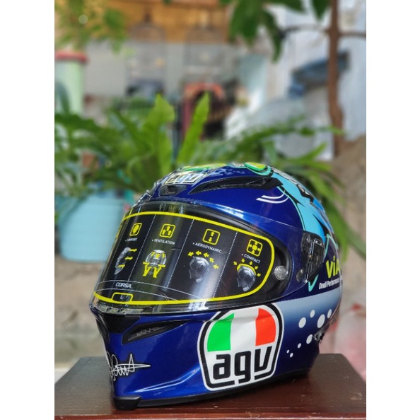 AGV CORSA ROSSI MISANO 2015 VIA VIA LIMITED EDITION