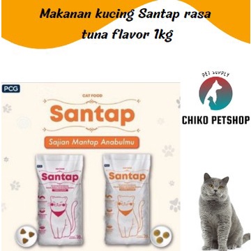 [REPACK] Makanan kucinng Santap 1kg | Cat food 1 kg