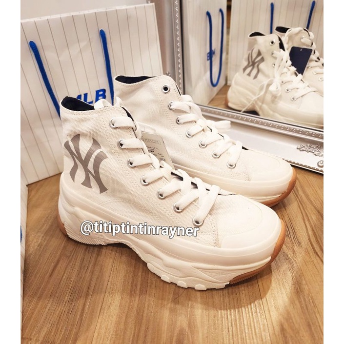 SNEAKERS MLB KOREA NY HIGH WHITE