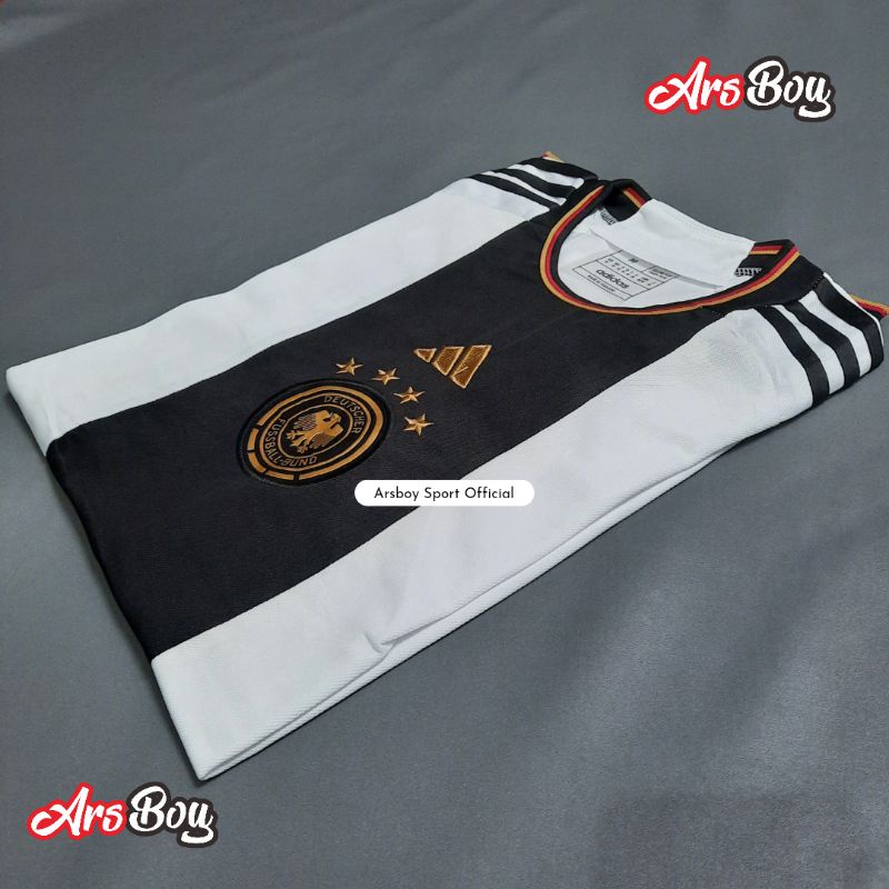 Baju Jersey Bola Jerman Home Piala Dunia 2022/2023 Premium Import