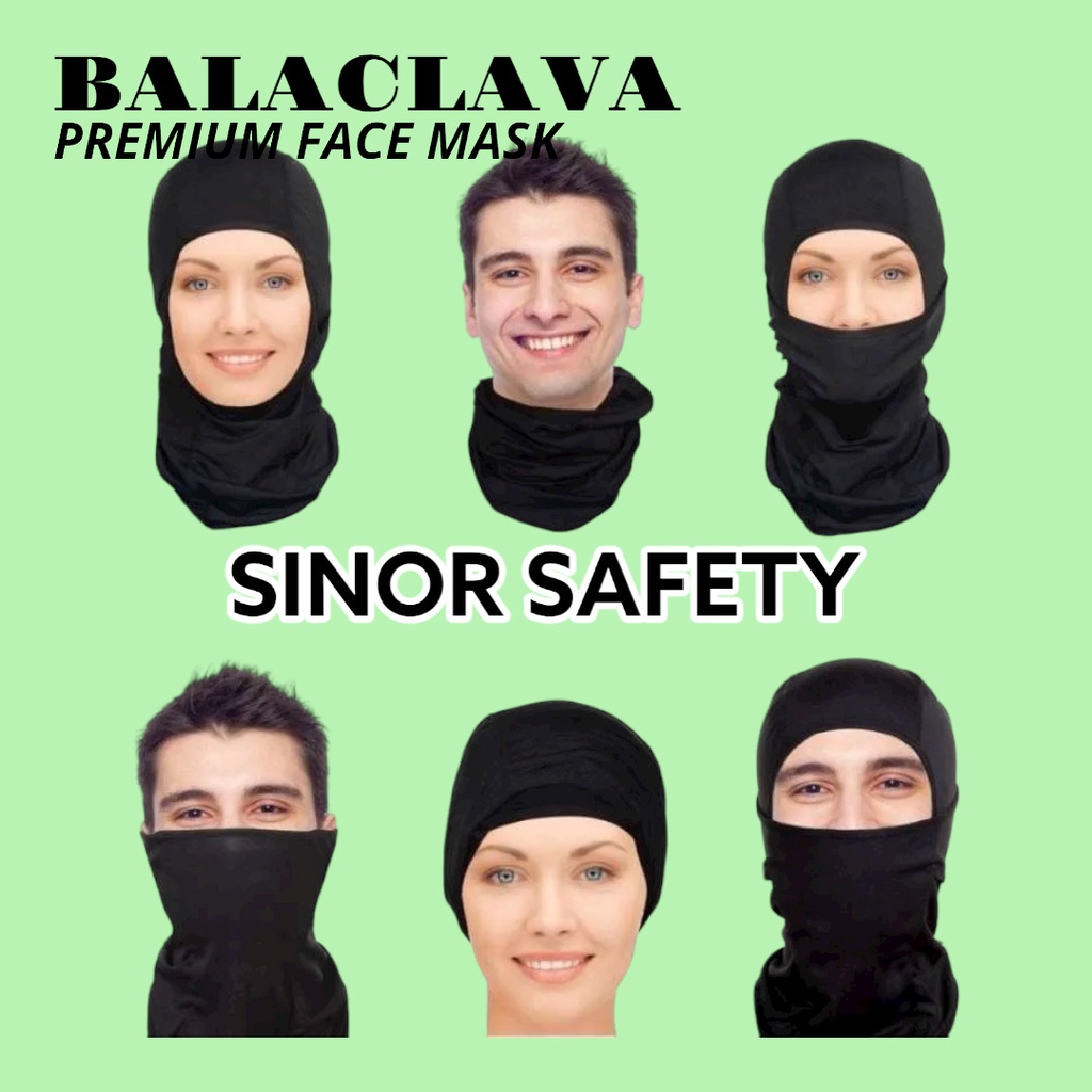 BALACLAVA MASKER FULL FACE MASK BIKERS MASKER HELM MOTOR PREMIUM