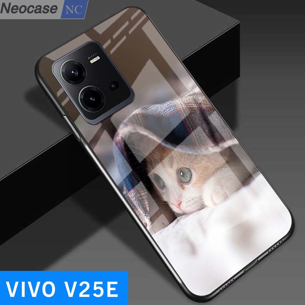 Softcase Glass Kilau Vivo V25e - Casing HP Vivo V25e - Case HP Vivo V25e - N102