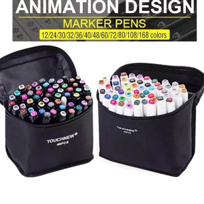 

TouchFive Marker 40 PCS / Twin Marker Sketsa Drawing /Animation Sketsa - 30 Warna
