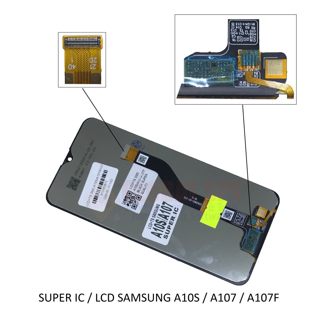 SUPER IC / LCD TOUCHSCREEN SAMSUNG A10S / A107 / A107F