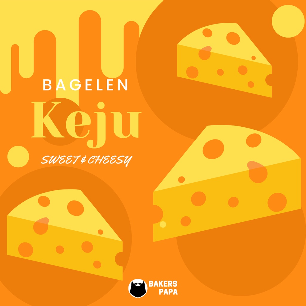 

ROTI BAGELEN KERING RASA KEJU