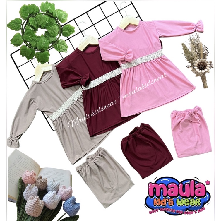 setelan anak perempuan newborn 0-3 tahun / setelan JASMINE / setelan bayi perempuan / baju anak perempuan / baju bayi perempuan