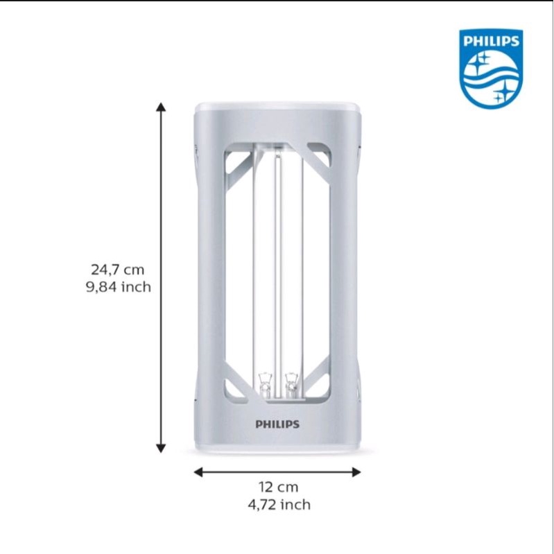 LAMPU UV UV-C PHILIPS DESK LAMP UV-C STERILIZER GERMICIDAL RUANGAN