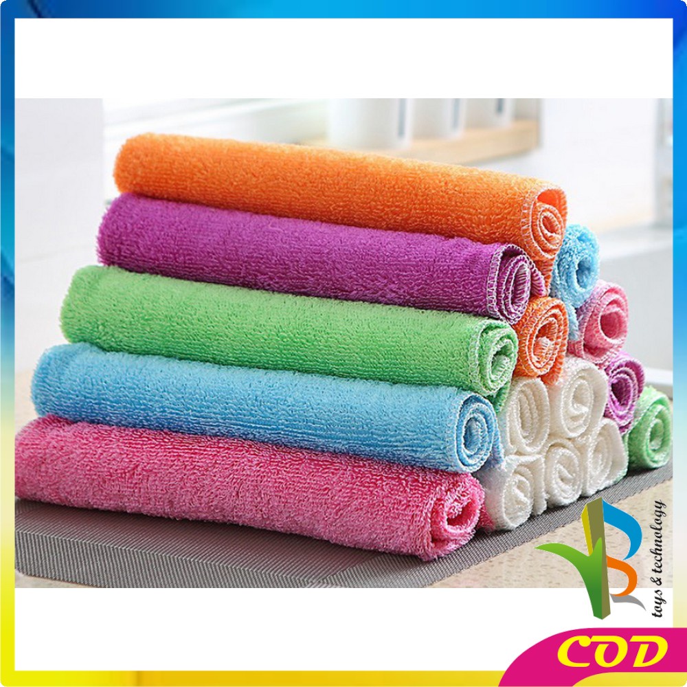 RB-C100 Kain Lap Microfiber Kain Handuk Towel / Kain Serbaguna / Serbet Dapur / Kain Lap Piring / Kain Lap Dapur