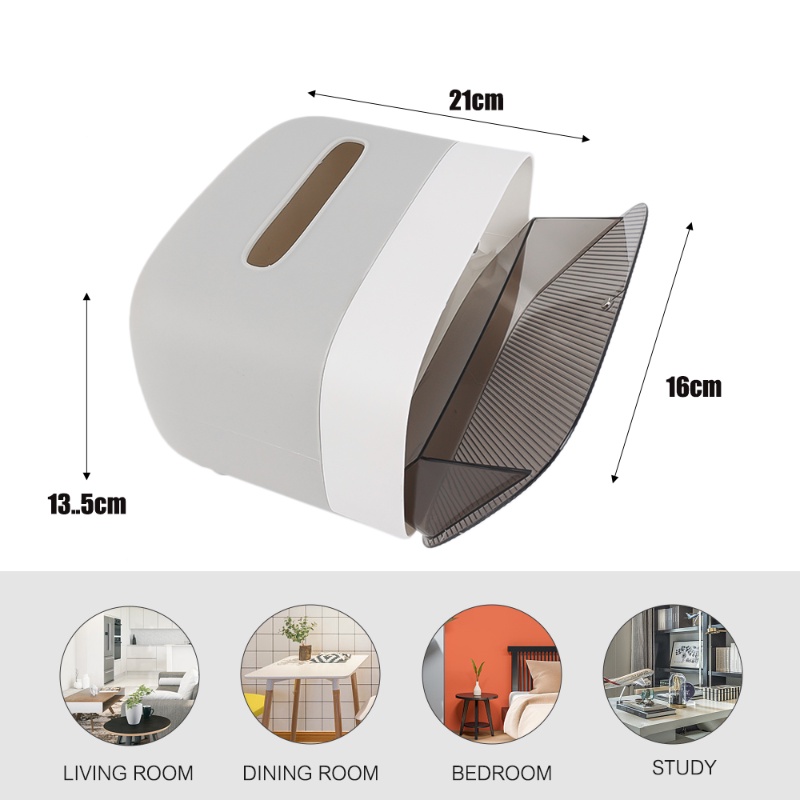 1 Pc Kotak Tisu Magnetik Multifungsi Gaya Modern Untuk Meja