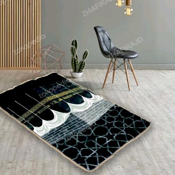 sajadah turki / sajadah tipis / sajadah murmer - Merah