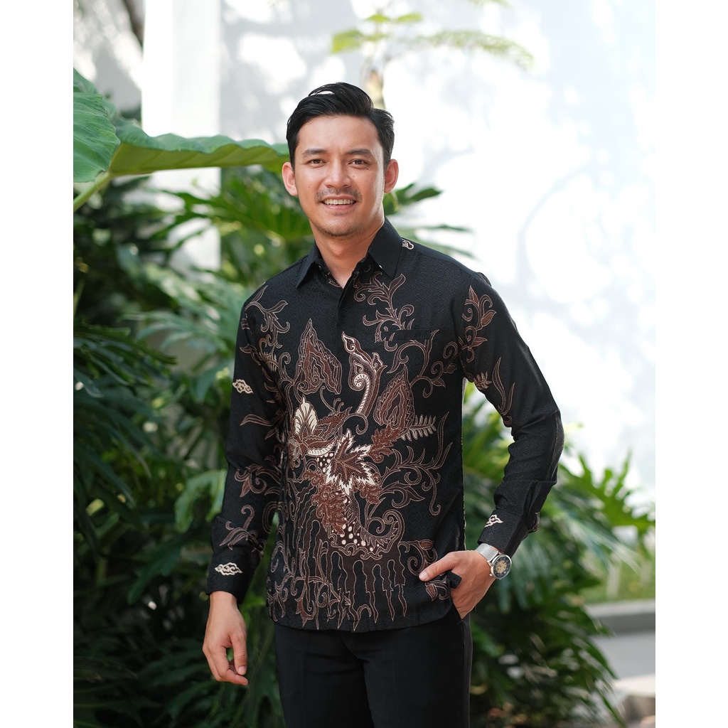 BEST SELLER - KEMEJA PRIA BATIK LENGAN PANJANG SIZE M L XL ATASAN PRIA CASUAL BAJU PRIA PREMIUM TERMURAH SRAGAM KEMEJA GROOMSMEN