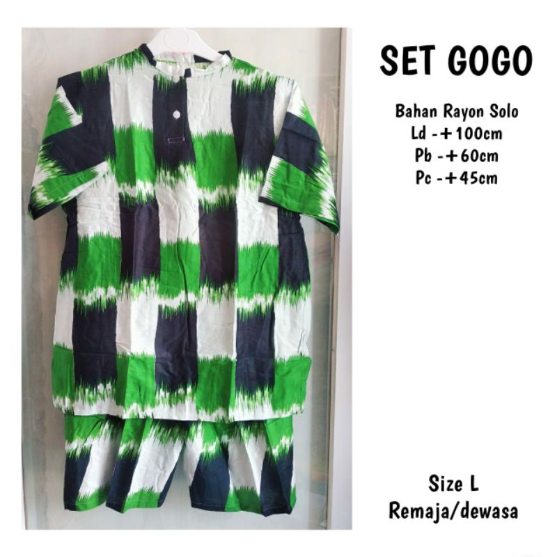 OneSet Gogo dewasa setelan pakaian murah
