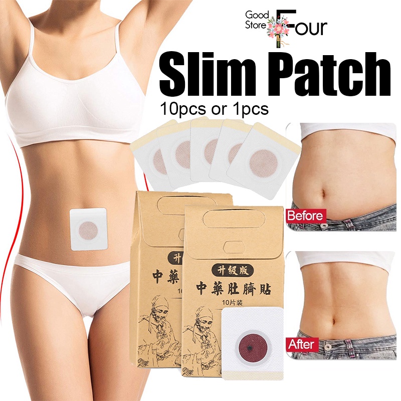 Slim Patch—10pcs/Box Koyo Pelangsing Penurun Berat Badan / Koyo Pelangsing Perut Buncit Ori / Slim P