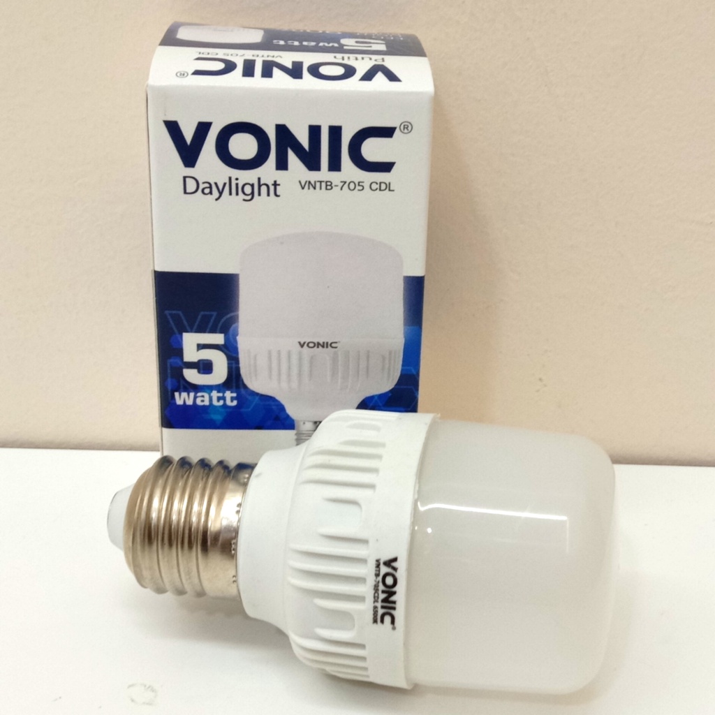 GOS - F313 - Lampu 5 Watt Vonic - Lampu Led 5 Watt - Lampu Putih New Vonic