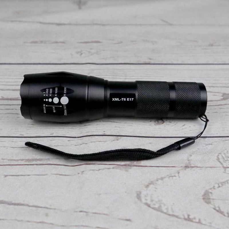 TaffLED Senter LED Cree XM-L T6 2000 Lumens - E17