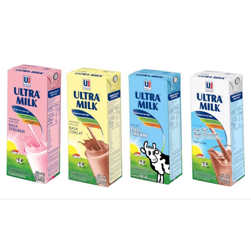 

Ultra Milk Susu Cair 250ml