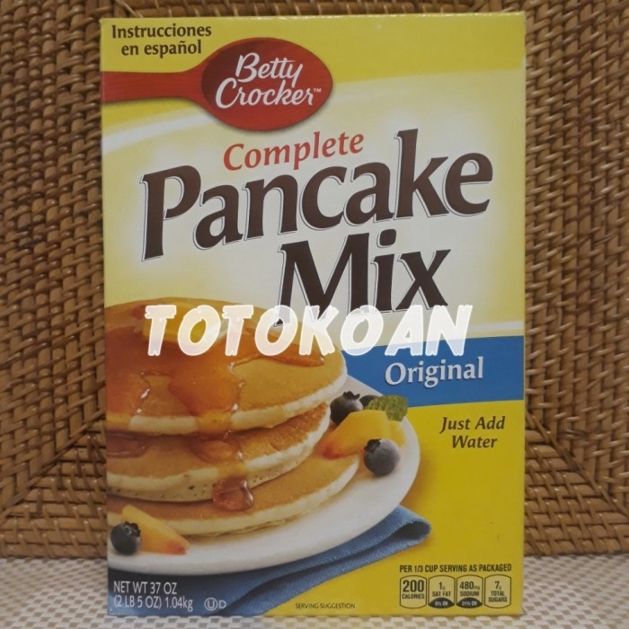 

Betty Crocker Pancake Mix Original 1,04 Kg
