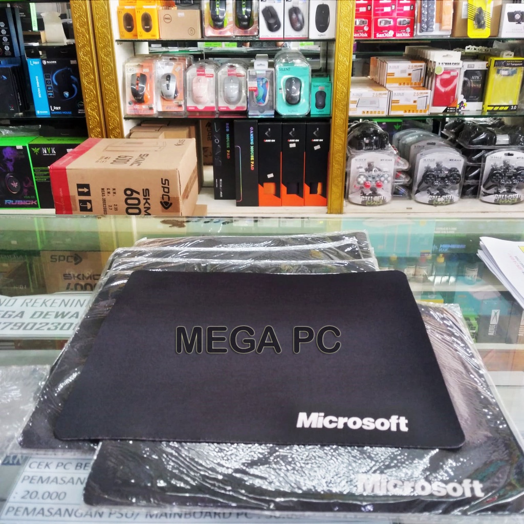 Mousepad Hitam Murah