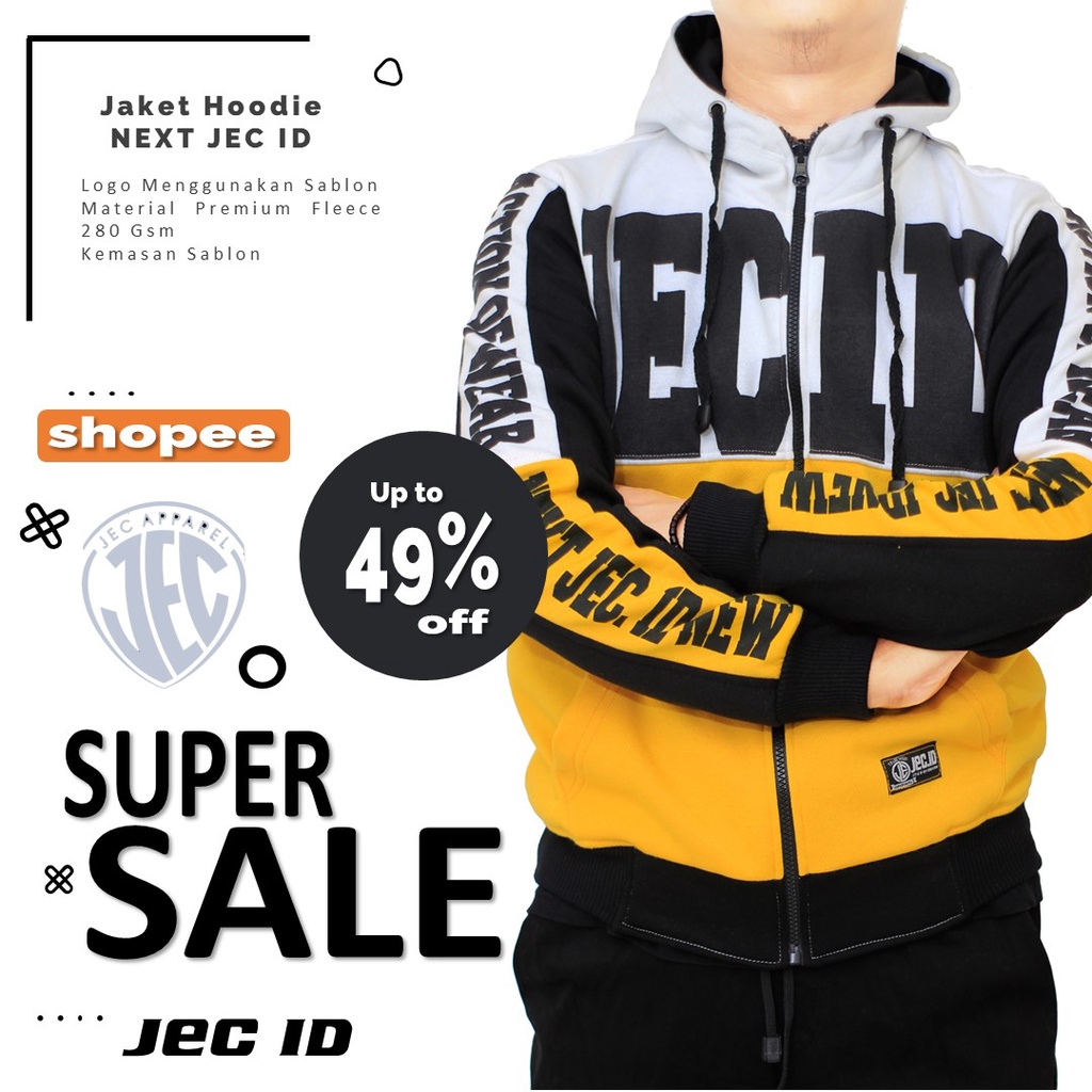 Jaket Hoodie Switer Next JEC ID Premium