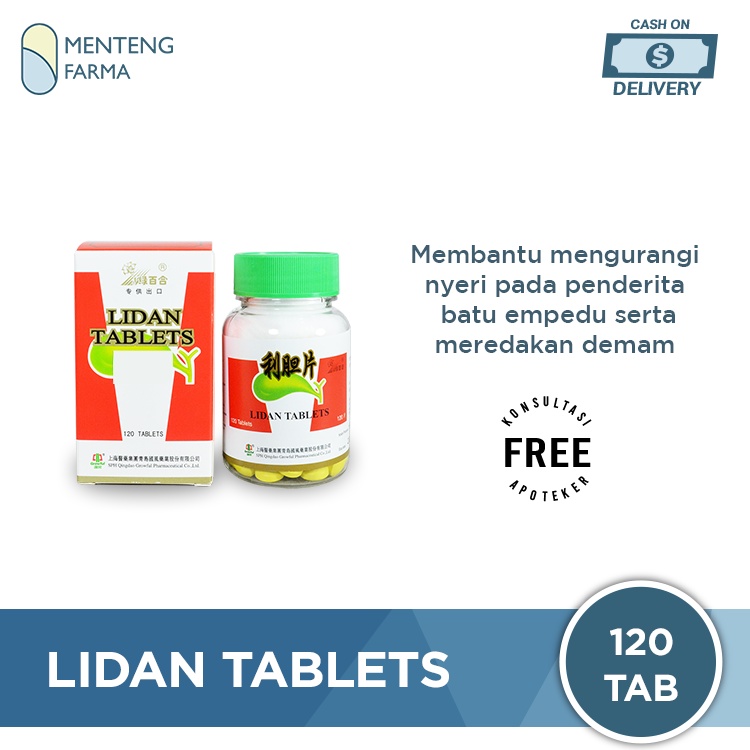 Lidan Tablets - Obat Herbal Batu Empedu