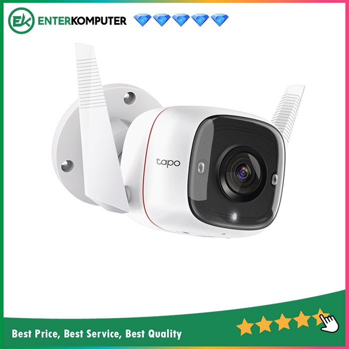 TP - Link Outdoor Security Wi-Fi Camera - Tapo C310