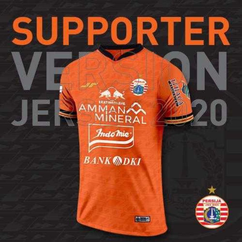 Jersey bola / persija jakarta sv alternate / original juara 2020