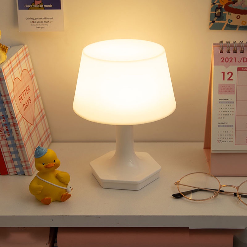 lampu kamar tidur Feeding lamp LED Table Lamp Cordless Lamp Bedroom Bedside Lamp