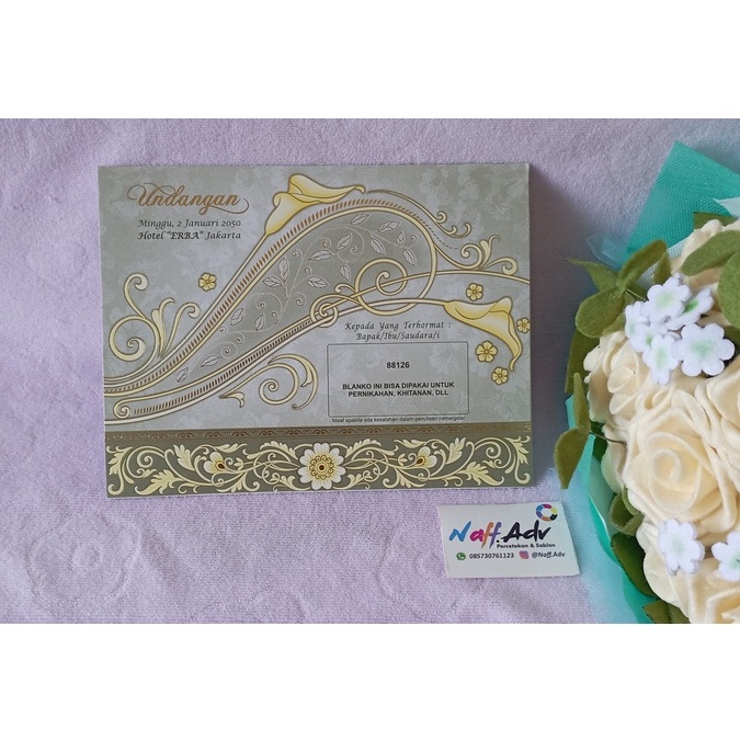 Undangan Erba Type 88126