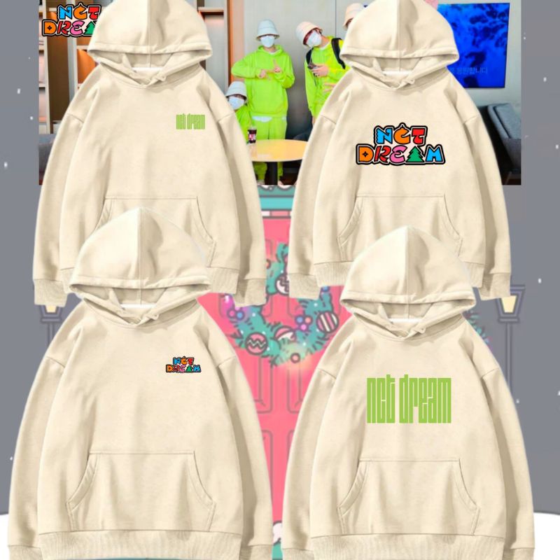 Hoodie Jumper NCT Dream Logo Multi Colour BESAR