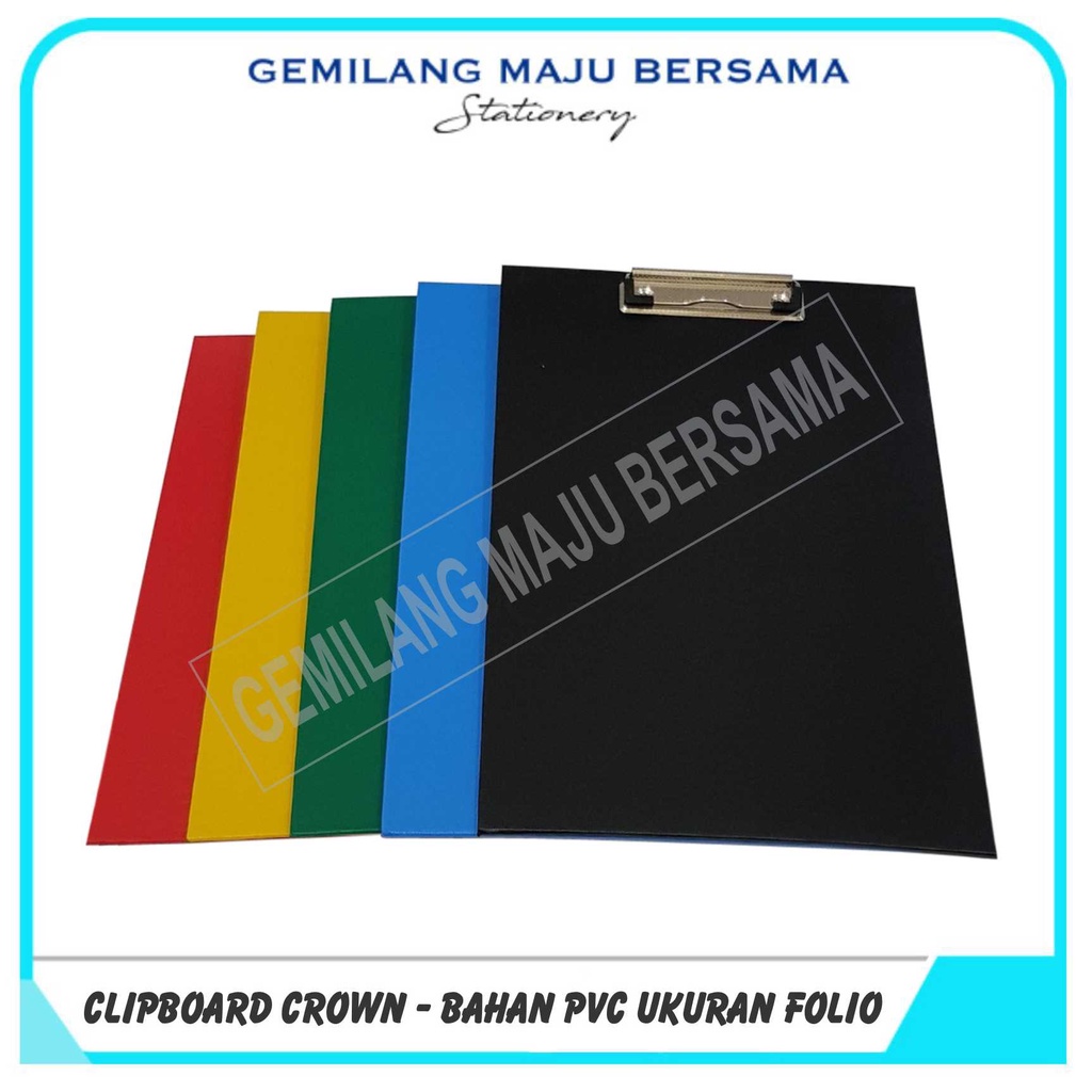 

Clipboard Crown Plastik / PVC Folio (F4)