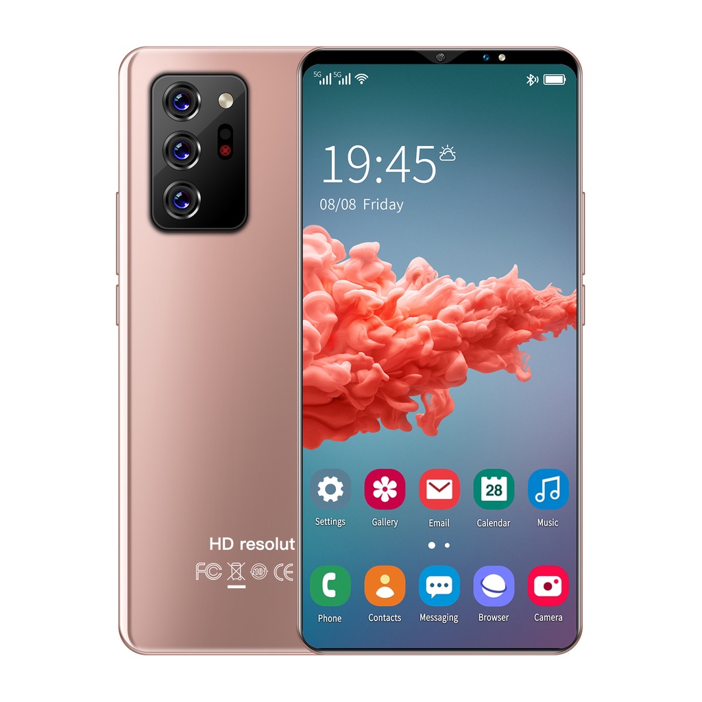 5G【COD+FLASH SALE】HP OPP0 Reno 8 PRO 6.53inch RAM 8/256GB Handphone hp murah baru Ponsel Pintar Android 10.0 Mobile Phones Reno5 Pro Reno4 Reno6-Merah Jambu