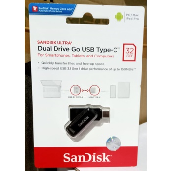 Flash disk SANDISK DUAL DRIVE GO TYPE C 32 GB