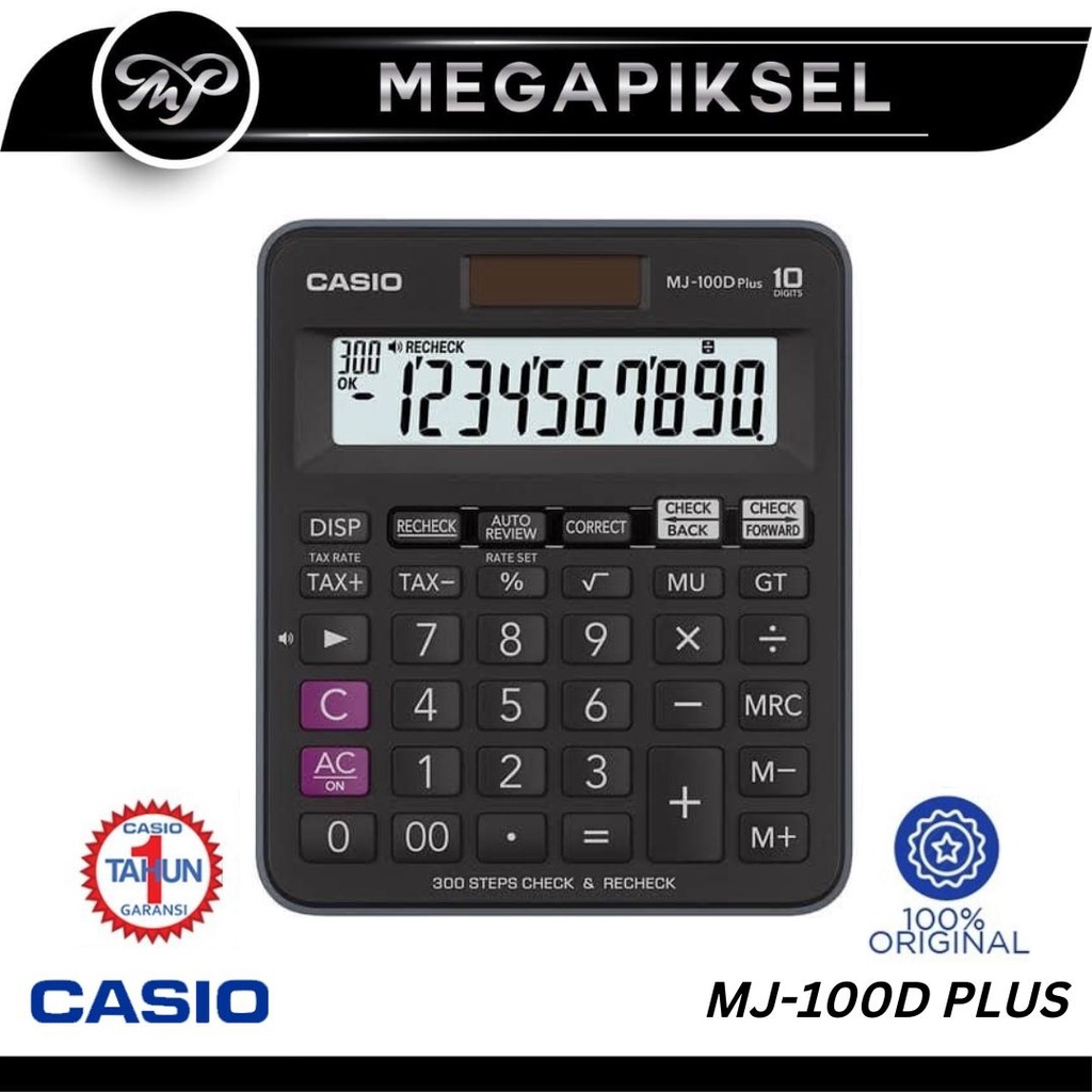 

CASIO MJ-100D PLUS - Kalkulator