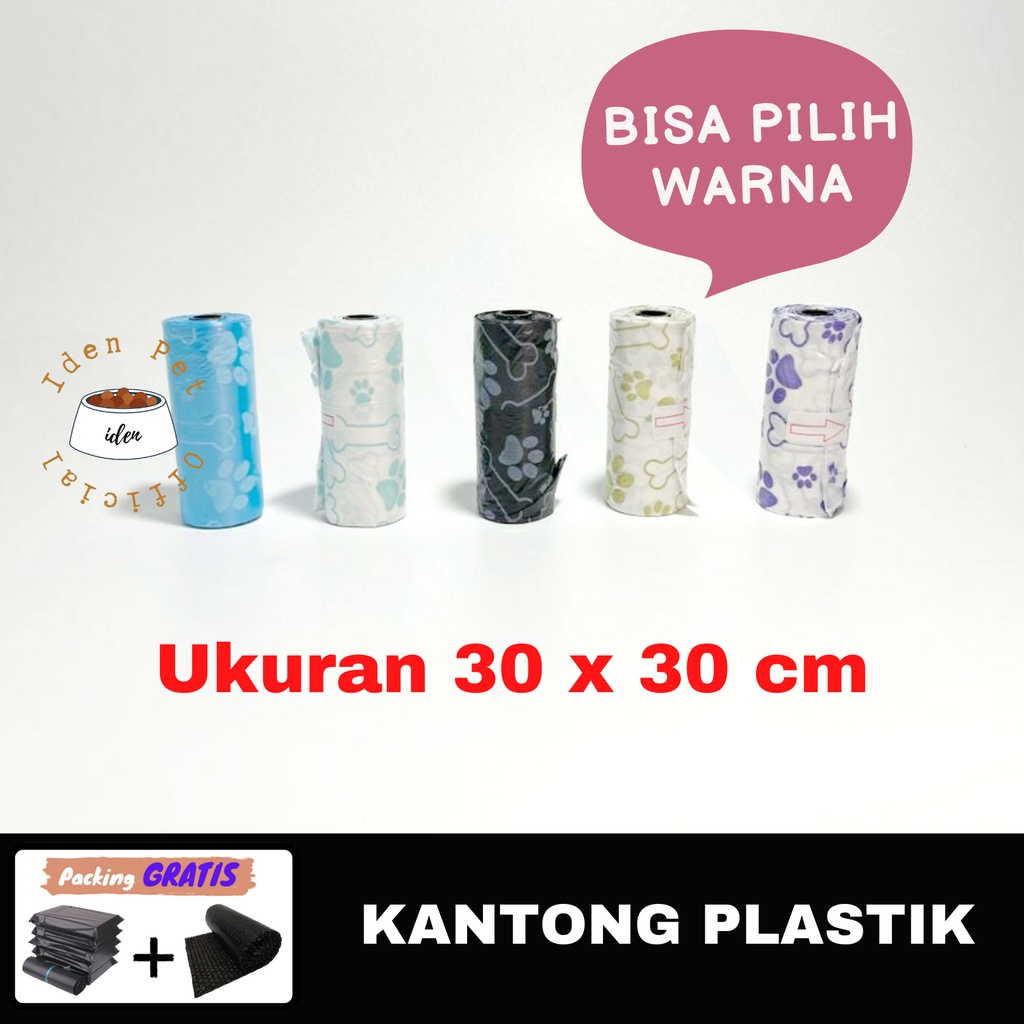 Refill Kantong Plastik Sampah Popok Refil Plastic Kotoran Anjing Poop Bag