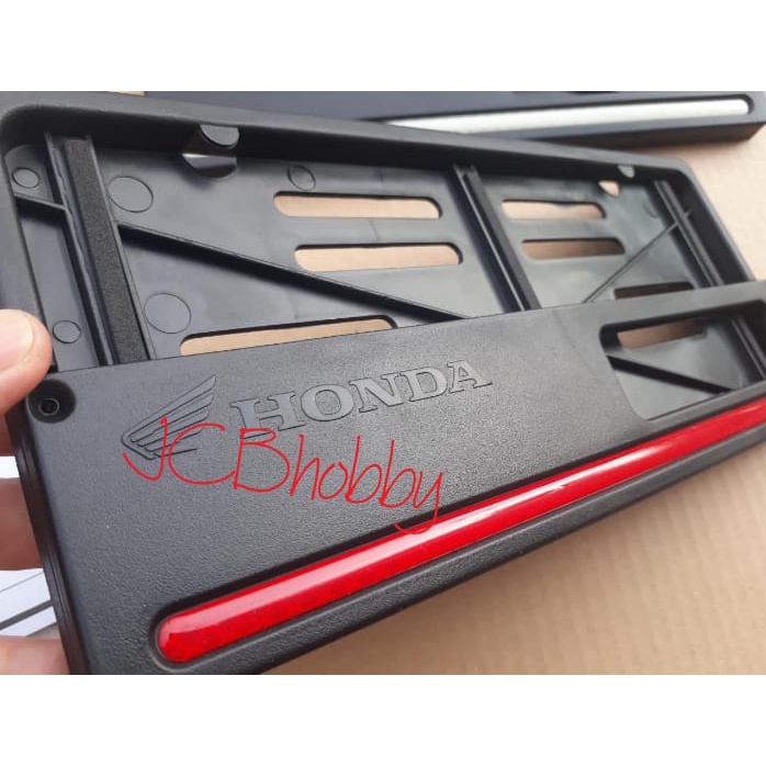 Cover plat nomor motor Honda original AHM