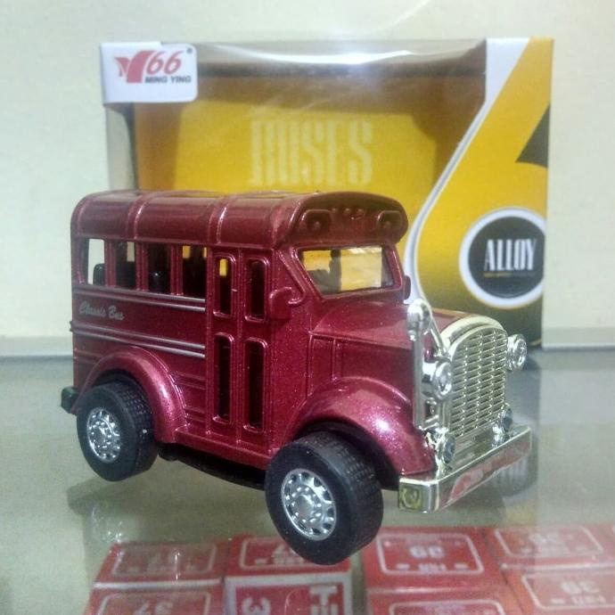 Dc Luxurious Classic Bus Diecast Model Bis School Bus Harga Murah