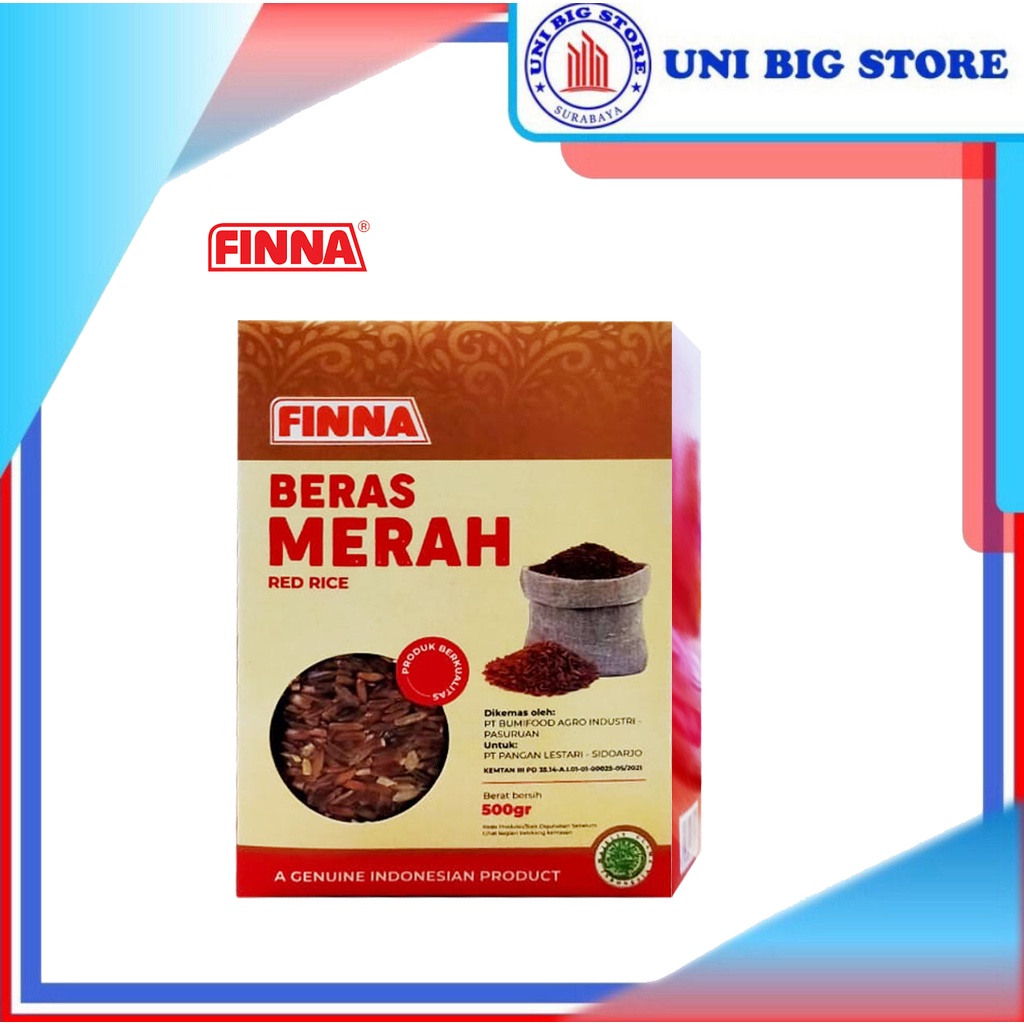

FINNA Beras Merah 500 g