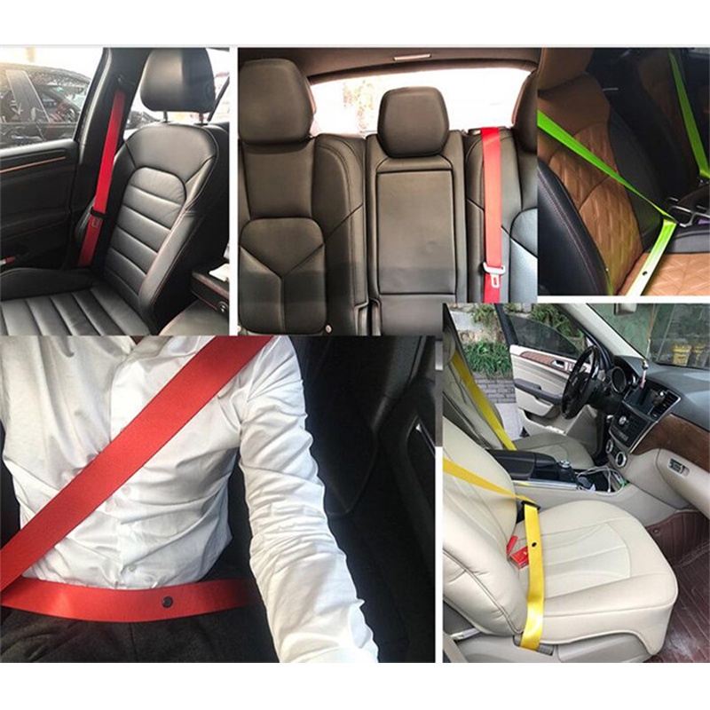 【4.8CM*3.8M】Car Seat Belt/Universal Seat Belt Mobil/Safety Belt Mobil/Seat Belt Warna