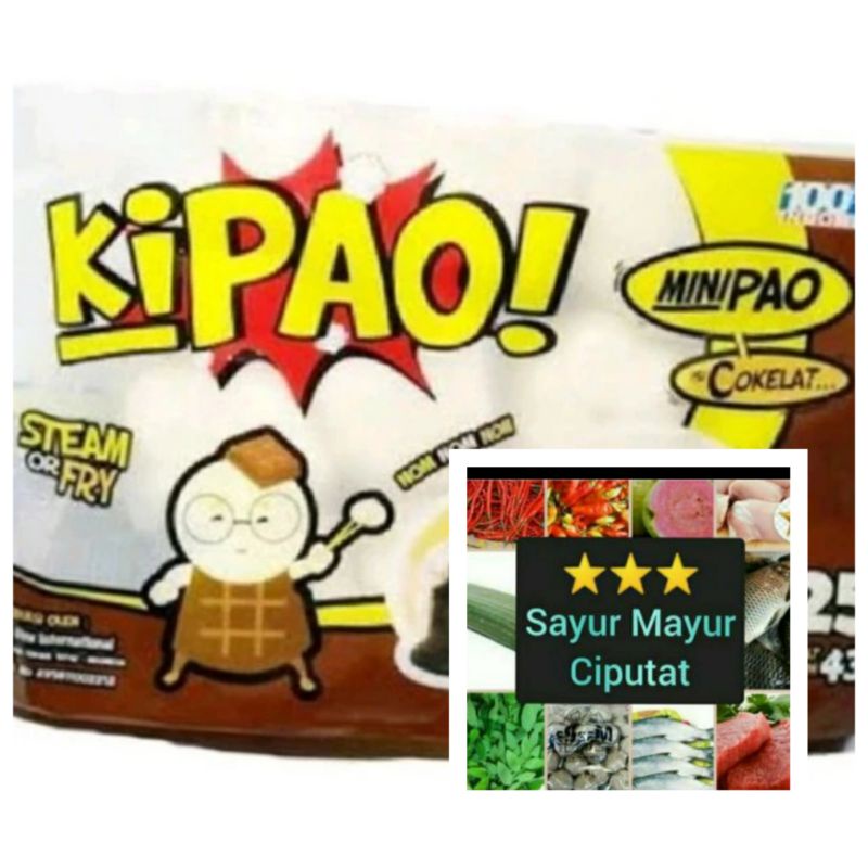 

kipao miniipou coklat isi 25pcs