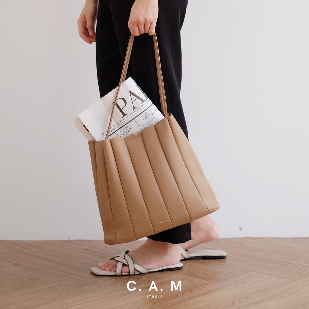 C. A. M studio - Jane Bag in Sand ( Tas Wanita )