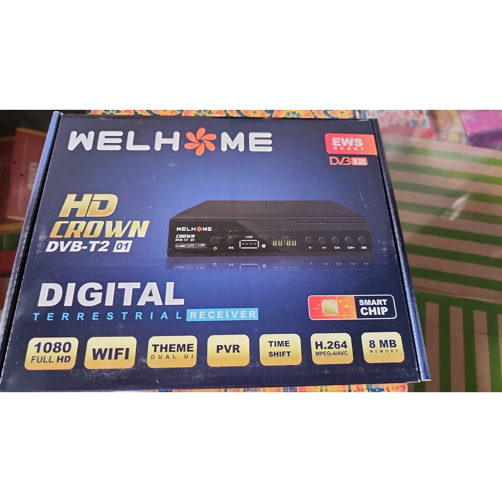 Set top box Matrix Televisi penangkap siaran digital wifi full HD