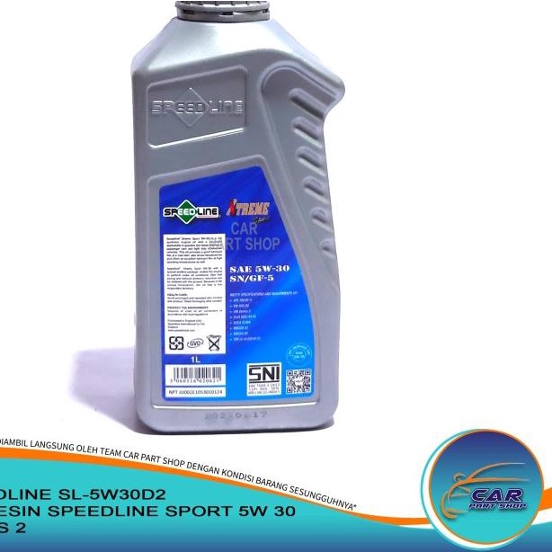 OLI MESIN SPEEDLINE SPORT 5W 30 DEXOS 2 HIGH QUALITY