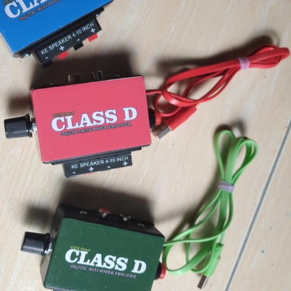 Digital Mini power amplifier class D - Biru