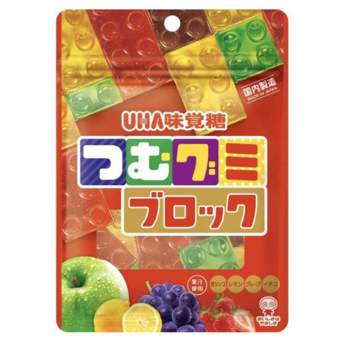 

Uha Gummy Lego Block / Japan Gummy Candy