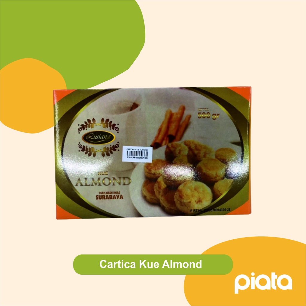 

camilan kue almond CARTIKA 500gr