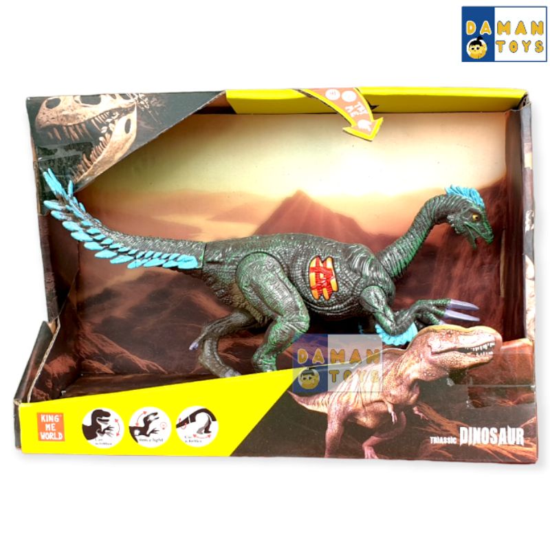 Mainan Dinosaurus Bunyi Lampu Suara Trex Carnotosaurus Dinosaurs Jurassic World